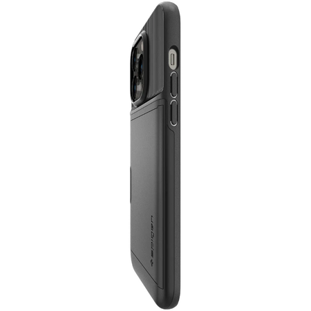Чехол Spigen Slim Armor CS для iPhone 14 Pro Black, изображение 11