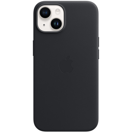 Чехол для iPhone 14  Leather Case Midnight, изображение 4