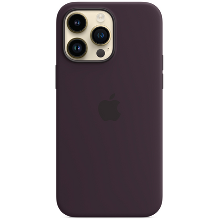 Чехол для iPhone 14 Pro Silicone Case with MagSafe - Elderberry, Цвет: Elderberry / Бузина, изображение 2