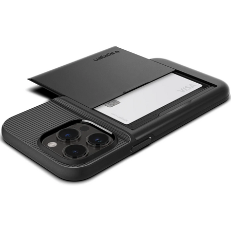 Чехол Spigen Slim Armor CS для iPhone 14 Pro Black, изображение 6