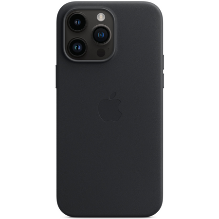 Чехол для iPhone 14 Pro Max Leather Case Midnight, изображение 4
