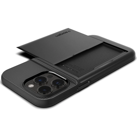 Чехол Spigen Slim Armor CS для iPhone 14 Pro Black, изображение 7