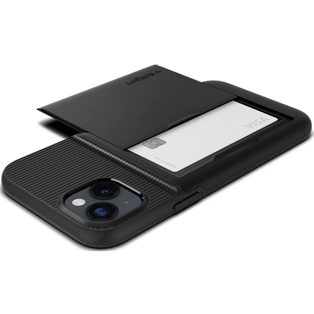 Чехол Spigen Slim Armor CS для iPhone 14 Black, изображение 4