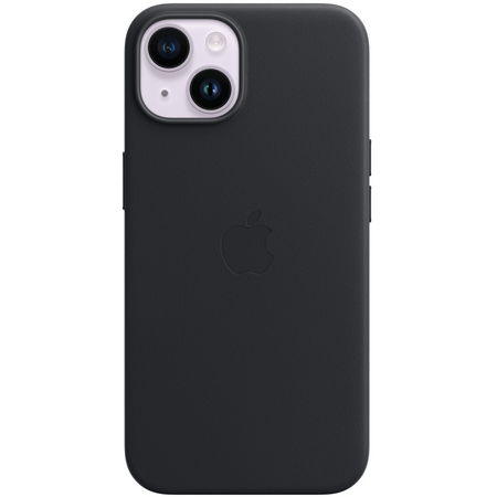 Чехол для iPhone 14  Leather Case Midnight, изображение 2