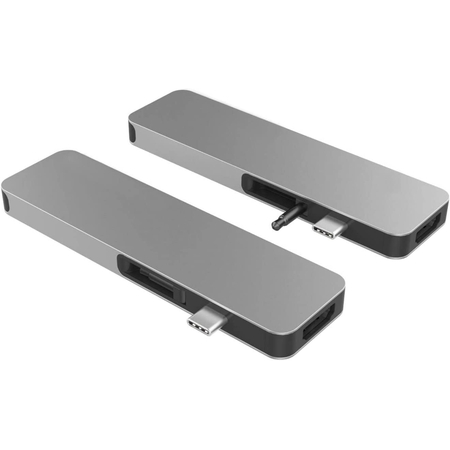 USB-хаб HyperDrive 7in1 Solo Space gray