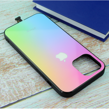 Чехол для iPhone 12 Pro Max Gradient Color Logo, изображение 3