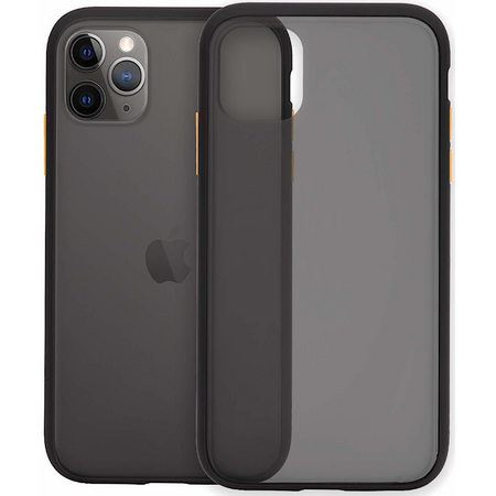 Чехол для iPhone 11 Pro Max Brosco Черно-Желтый, изображение 3