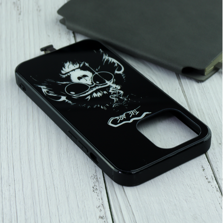 Чехол для iPhone 13 Pro Black and White King Kong, изображение 3