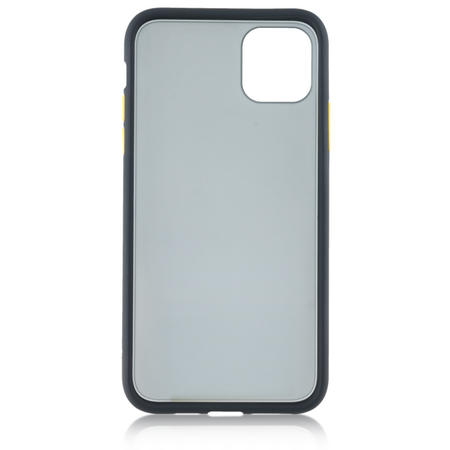 Чехол для iPhone 11 Pro Max Brosco Черно-Желтый, изображение 6
