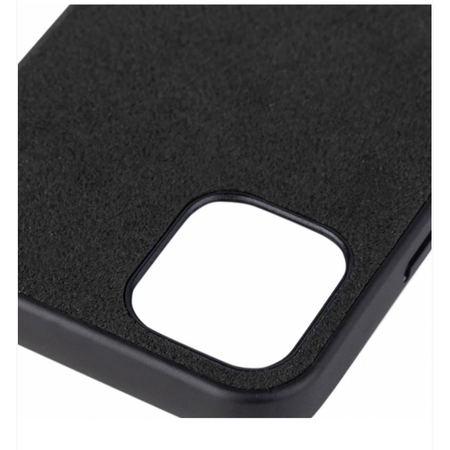 Чехол для iPhone 12 Pro Max Brosco Алькантара, изображение 4