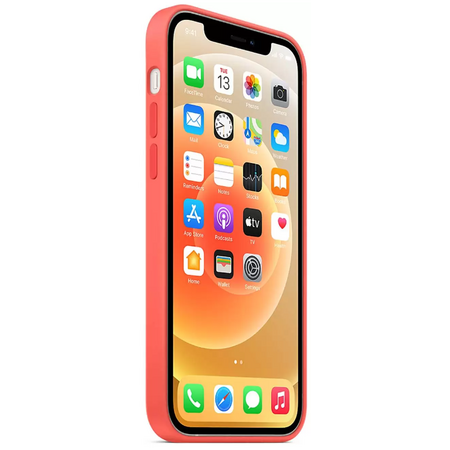 Чехол для iPhone 12 / 12 Pro Silicone Case Pink Citrus, изображение 2