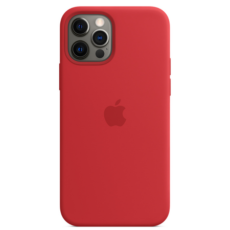 Чехол Apple для iPhone 12 Pro Silicone Case PRODUCT(RED) (оригинал), изображение 3