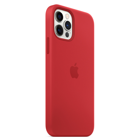 Чехол Apple для iPhone 12 Pro Silicone Case PRODUCT(RED) (оригинал), изображение 4