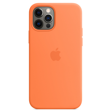 Чехол Apple для iPhone 12 Pro Silicone Case Kumquat (оригинал), изображение 2