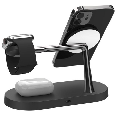 БЗУ TECH-PROTECT A14 3in1 Black, Цвет: Black / Черный, изображение 2