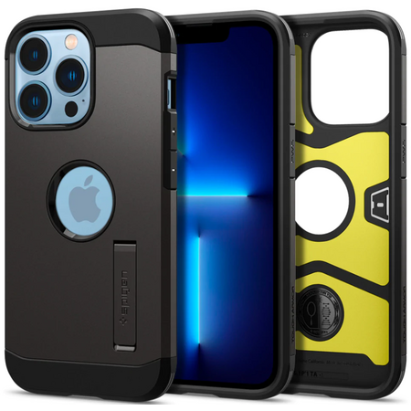 Чехол для Spigen iPhone 13 Pro Case Tough Armor Gunmetal, изображение 2