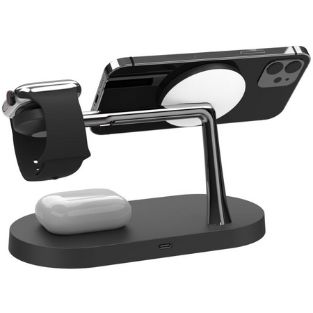 БЗУ TECH-PROTECT A14 3in1 Black, Цвет: Black / Черный, изображение 5