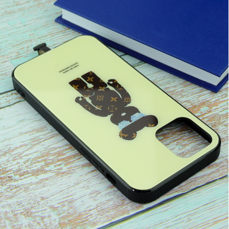 Чехол для iPhone 12 Pro Luxury Bearbrick, изображение 3