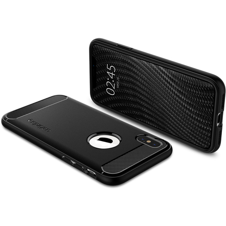 Чехол Spigen Rugged Armor для iPhone Xs Max (065CS25125) Black, изображение 7