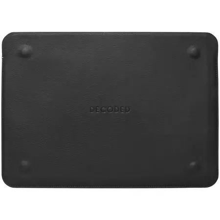 Защитный чехол-папка для Macbook 13" Decoded Leather Sleeve black, изображение 5