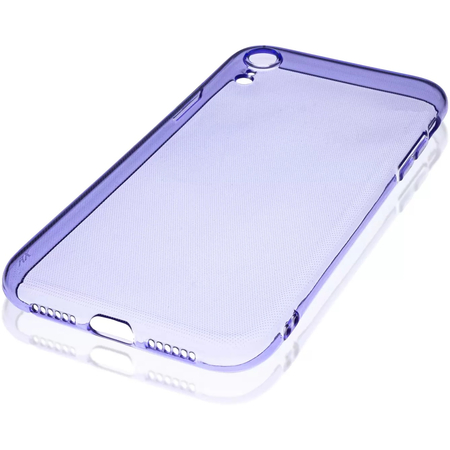 Чехол для iPhone XR Brosco Neon Фиолетовый, Цвет: Violet / Фиолетовый, изображение 3
