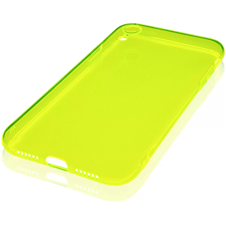 Чехол для iPhone XR Brosco Neon Желтый, Цвет: Yellow / Желтый, изображение 3