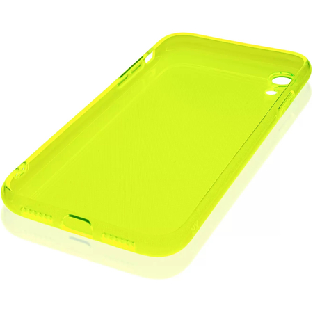 Чехол для iPhone XR Brosco Neon Желтый, Цвет: Yellow / Желтый, изображение 4