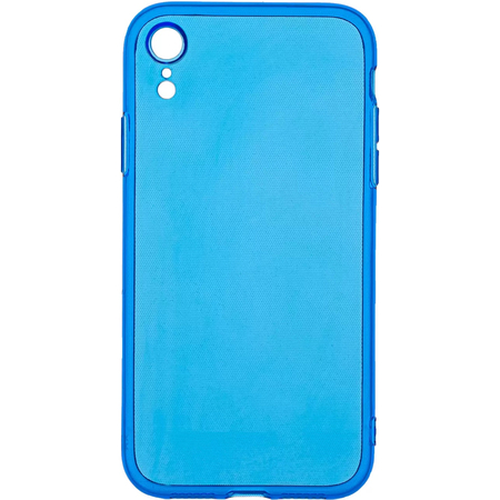Чехол для iPhone XR Brosco Neon Синий, Цвет: Blue / Синий, изображение 5