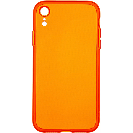 Чехол для iPhone XR Brosco Neon Оранжевый, Цвет: Orange / Оранжевый, изображение 5