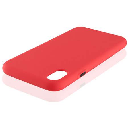 Чехол для iPhone XR Brosco Fresh Красно-черный, изображение 3