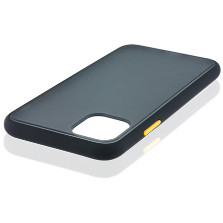 Чехол для iPhone 11 Brosco Черно-Желтый, изображение 3