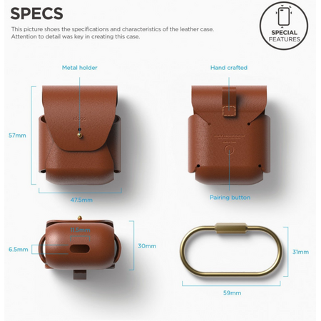 Чехол для наушников Elago EAPLE-BR Коричневый, изображение 3