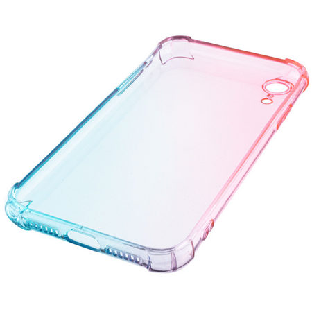 Чехол для iPhone XR Brosco HARDTPU Розово-голубой градиент, изображение 2