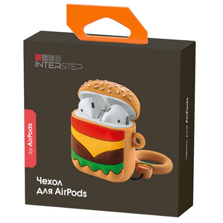 Чехол для наушников AirPods Interstep БУРГЕР, изображение 2
