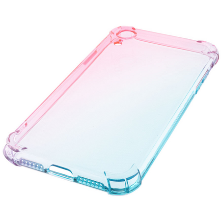 Чехол для iPhone XR Brosco HARDTPU Розово-голубой градиент, изображение 3