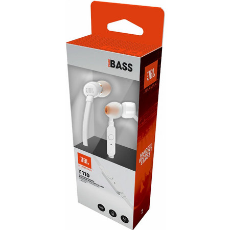 Наушники JBL T110 Белый, изображение 8