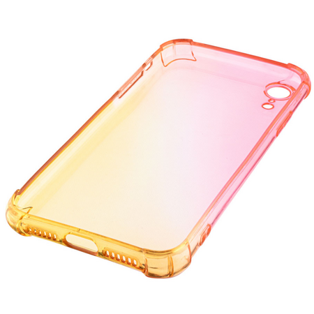 Чехол для iPhone XR Brosco HARDTPU Розово-золотой, изображение 4