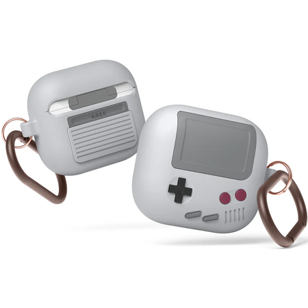 Чехол для AirPods 3 Elago Unique AW5 Game console Hang Light Grey, изображение 2