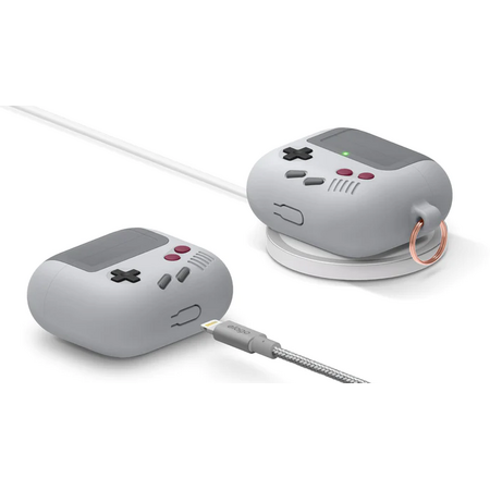 Чехол для AirPods 3 Elago Unique AW5 Game console Hang Light Grey, изображение 3