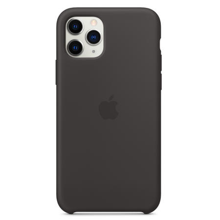 Чехол Apple для iPhone 11 Pro Silicone Case Black (оригинал), изображение 2