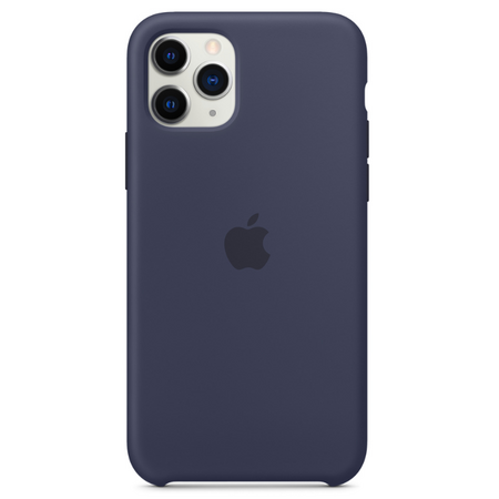 Чехол Apple для iPhone 11 Pro Silicone Case Midnight Blue (оригинал), изображение 2