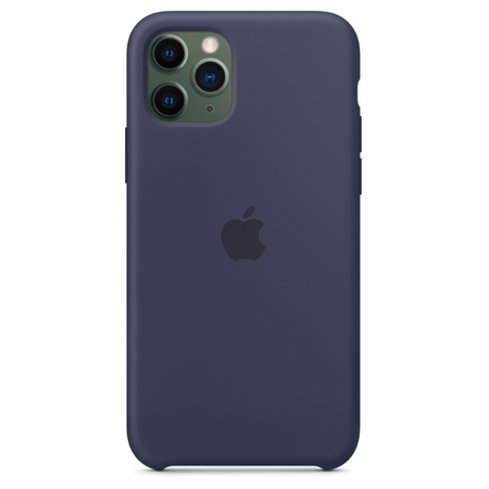 Чехол Apple для iPhone 11 Pro Silicone Case Midnight Blue (оригинал), изображение 3