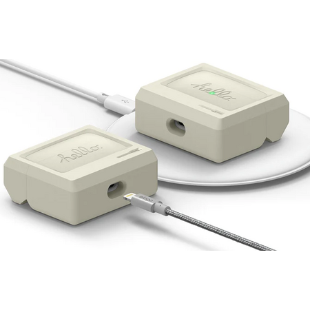 Чехол Elago для AirPods Pro Unique AW3 Retro design Silicone case Classic white, изображение 3