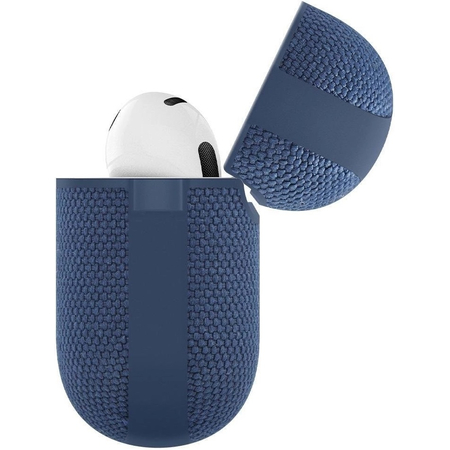 Чехол для Airpods 3 Spigen Urban Fit Navy, Цвет: Blue / Синий, изображение 7