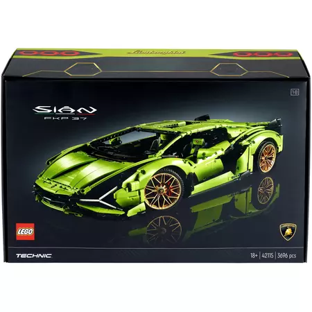 Конструктор Lego Technic Lamborghini Sian FK (42115), изображение 15