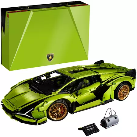 Конструктор Lego Technic Lamborghini Sian FK (42115), изображение 13