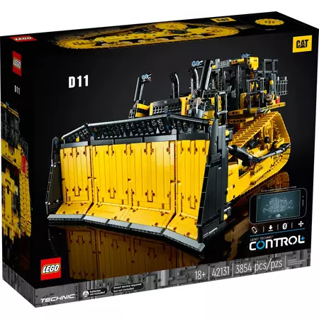Конструктор Lego Technic Бульдозер Cat D11 (42131), изображение 8