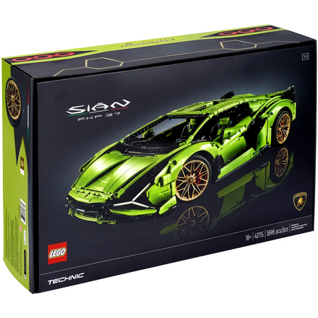Конструктор Lego Technic Lamborghini Sian FK (42115), изображение 16