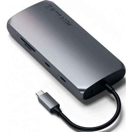 USB-хаб Satechi USB-C Multiport MX Adapter Space Gray, изображение 3