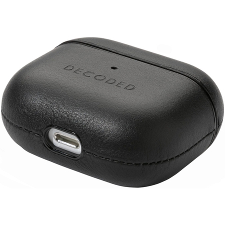 Защитный чехол для Airpods 3 Decoded Leather black, Цвет: Black / Черный, изображение 4